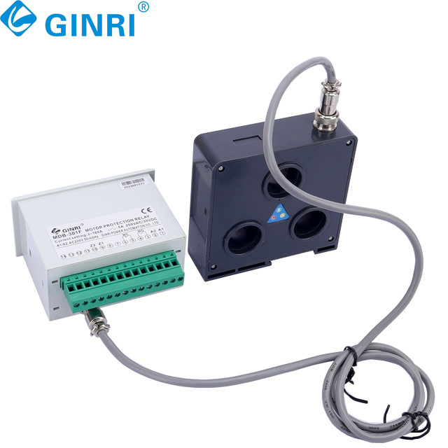 GINRI MDB-301 LCD DISPLAY 3-PHASE CURRENT MOTOR PROTECTOR OVERLOAD/UNDERLOAD PROTECTION RELAY