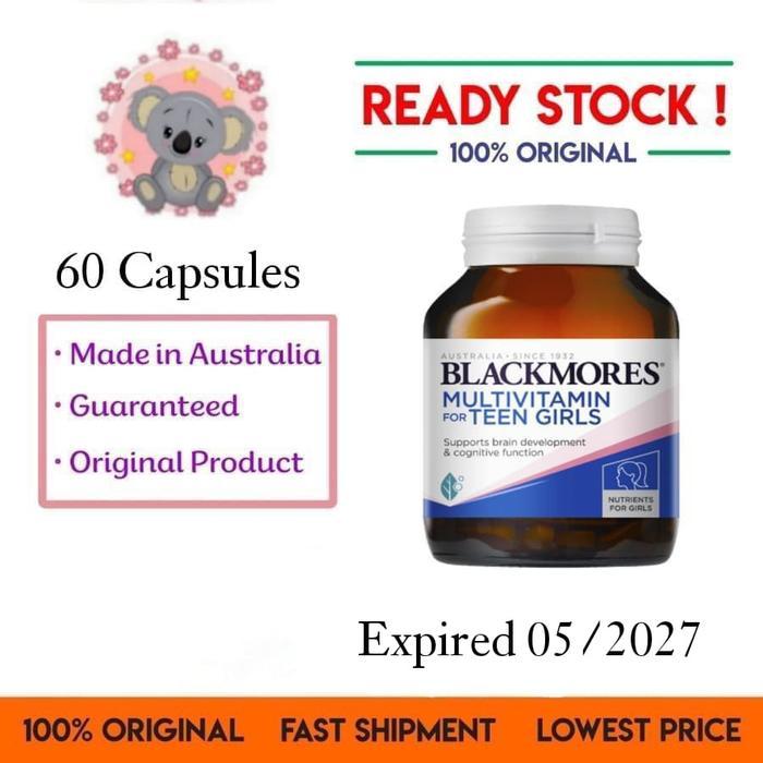 Blackmores Multivitamin Multi Vitamin Teen Girl Remaja Perempuan