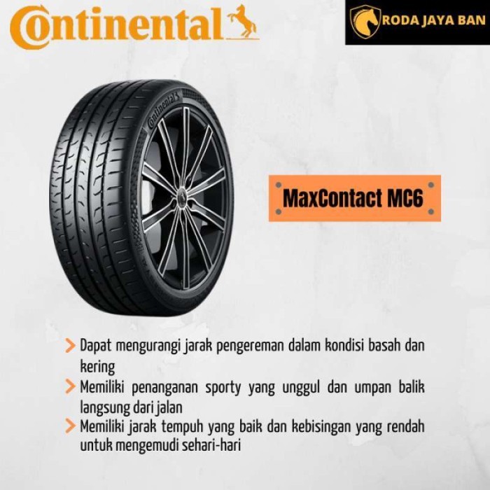 Ban Mobil Continental Max Contact MC6 Size 245/40 R17 95W XL