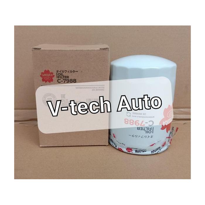 Oil Filter Oli Lin-Hai Jx85100C J8611851 C-7988 C7988 Sakura