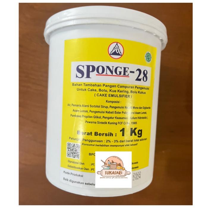 READY Sponge 28 SP Pelembut kue cake emulsifier Sponge28 Sponge-28
