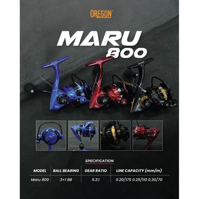 REEL PANCING OREGON MARU 800 ONE WAY REEL MINI ULTRALIGHT CASTING SPINNING UL