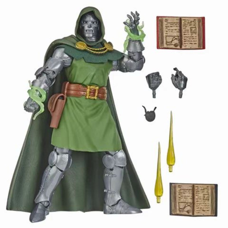 Hasbro Marvel Legends Series Retro Cardback Dr. Doom Fantastic 4 Action Figures Toys Models