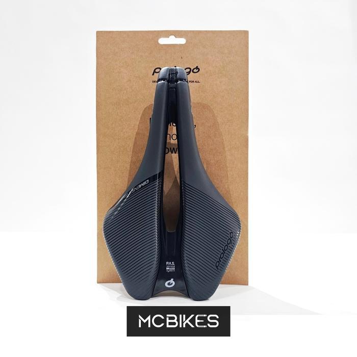 Prologo Dimension Space 153mm / 155mm Saddle - Anthracite - Sadel Sepeda