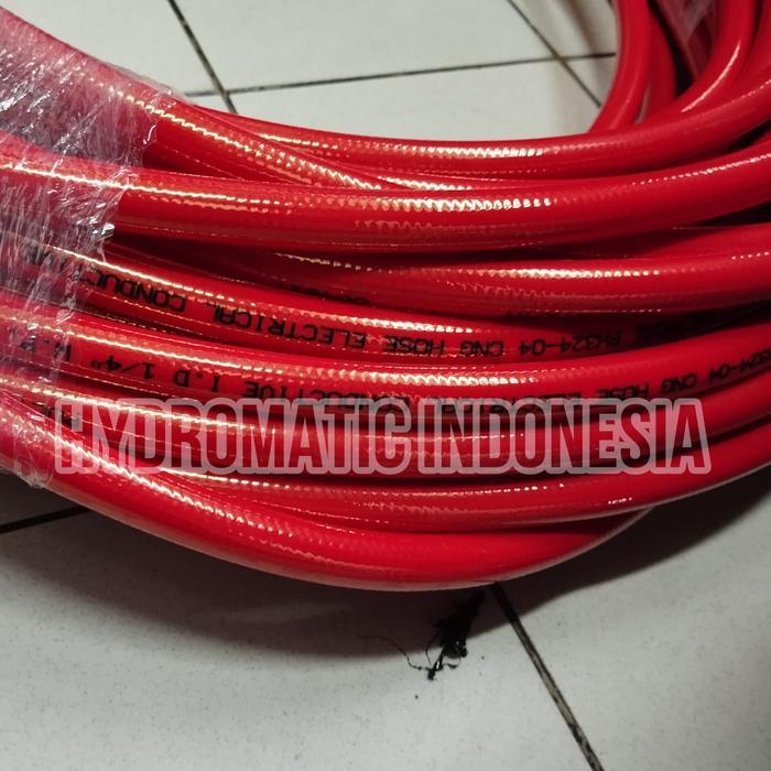 CNG HOSE HIGH PRESSURE 5000PSI MERK POLYHOSE / SELANG GAS 5000PSI
