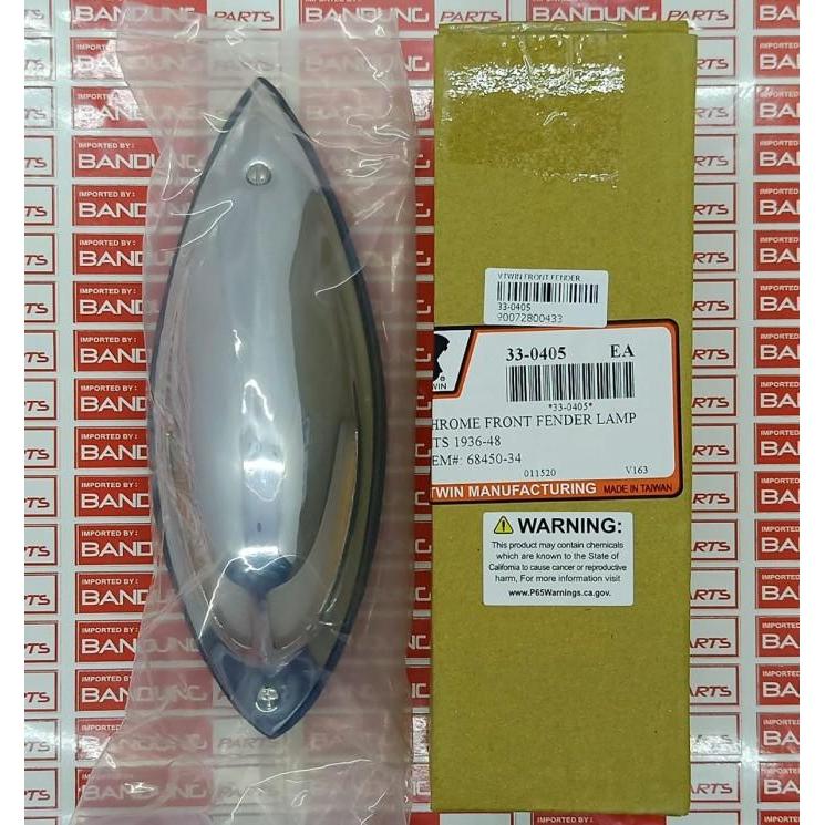 VTWIN Front Fender Lamp # 33-0405 OEM # 68450-34