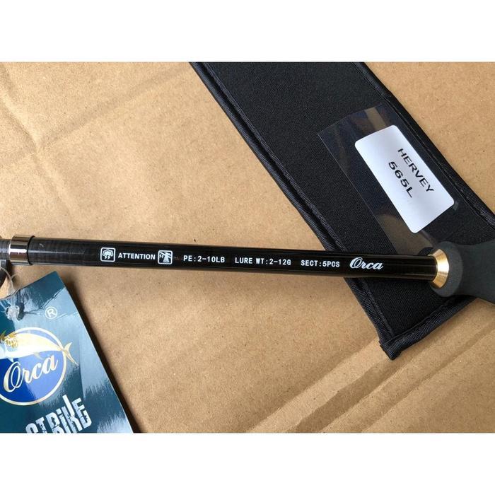 Cairomartt- Joran Spinning Anten Ultralight Telescopic Orca Hervey 565L Carbon [Kode 1Kode 2Kode
