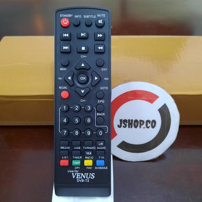 REMOTE/REMOT STB VENUS DVB T2 T-2 VENUS CABE/CABAI RAWIT
