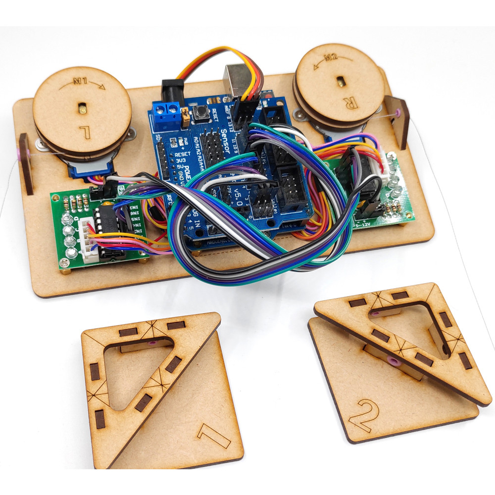 Draw Wall Painting Robot with Cable Plotter Motor for Arduino Robot Project Polar Graph Stepper