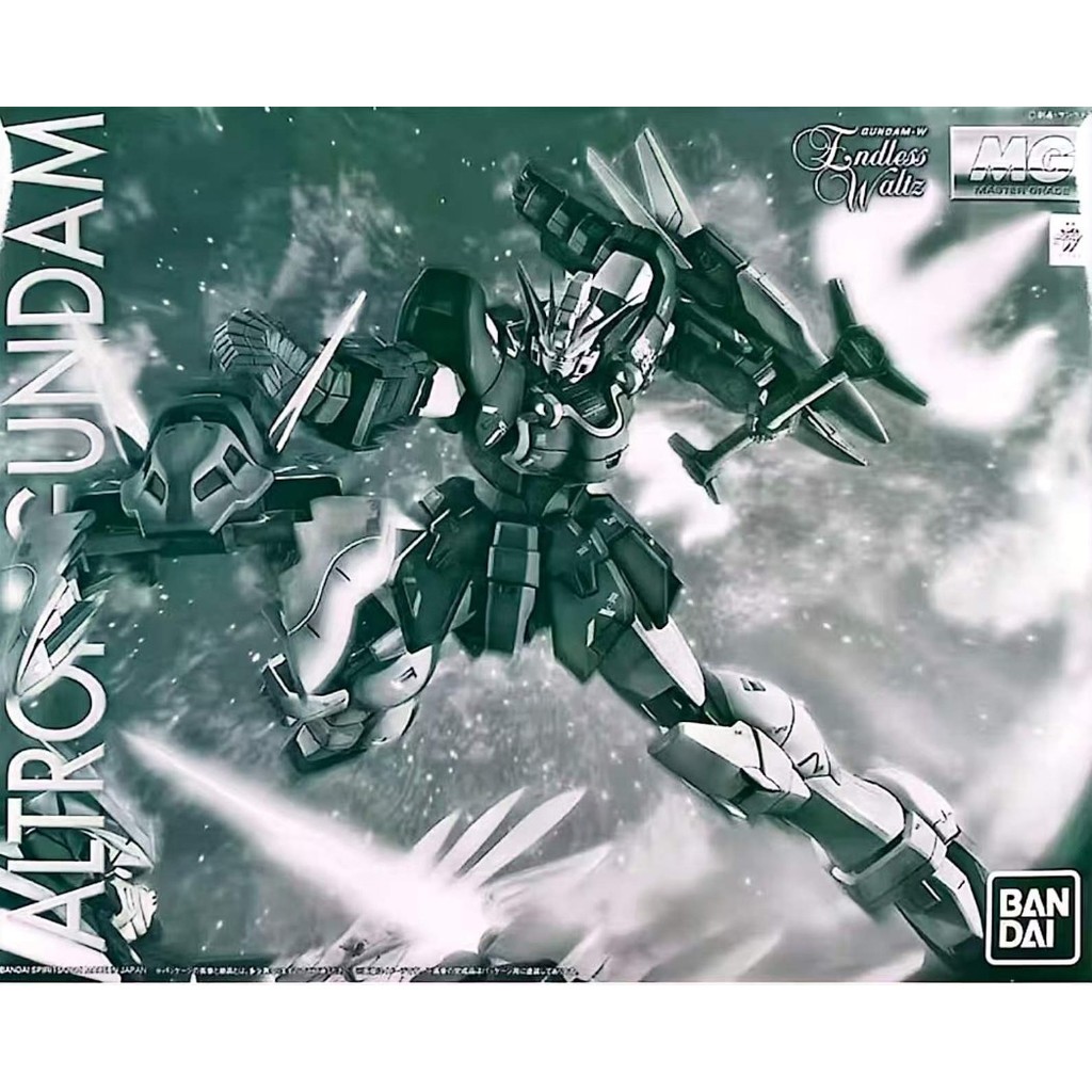 BANDAI MG Altron Gundam EW Action Figures Mobile Suit Gundam W Endless Waltz Anime Assembly Gunpla