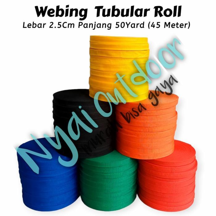 new tali webing tubular double roll