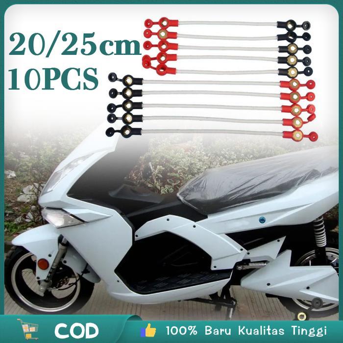 10PCS KABEL JUMPER SEPEDA LISTRIK 20CM/35CM KABEL AKI LISTRIK KABEL KONEKTOR AKI KABEL JUMPER MOTOR