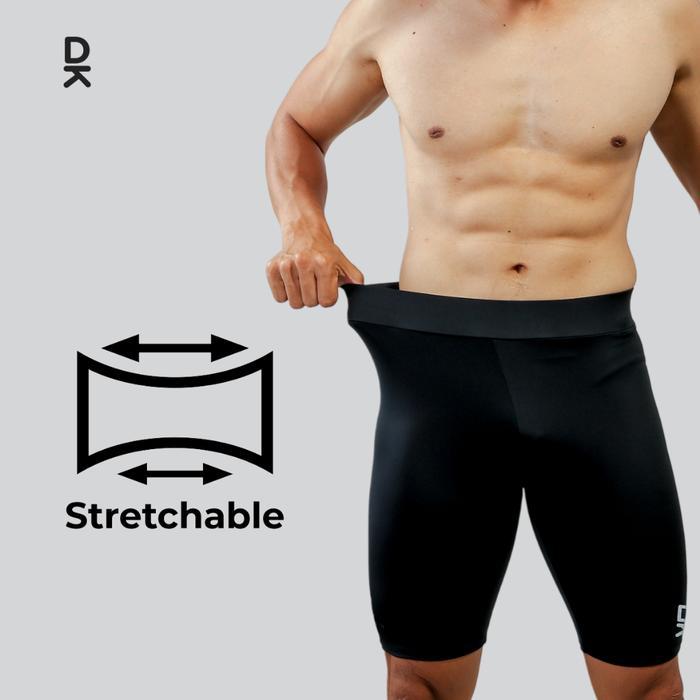 Duraking Celana Inner Legging Pria - Prime Base Inner Short 3/4 Long
