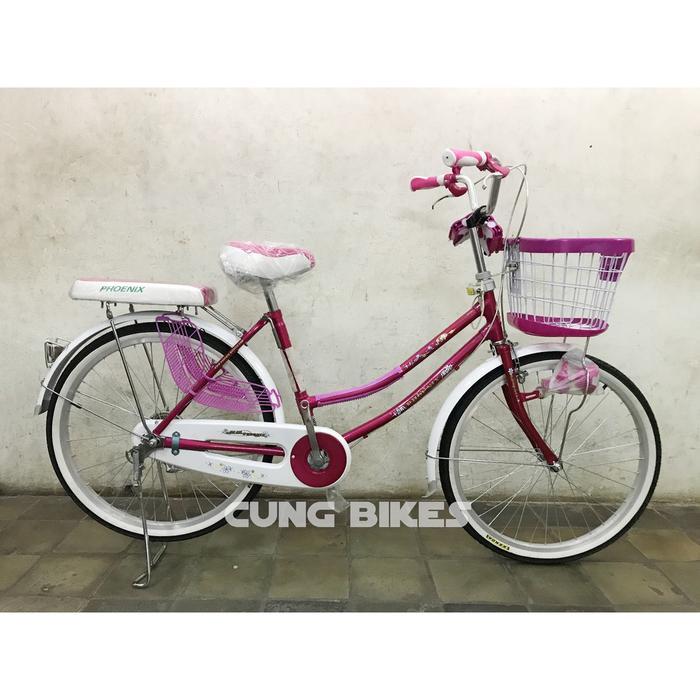 Timeshoop- Sepeda Mini 24 Phoenix 883 Kunci Stang Untuk Remaja Dan Dewasa/Sepeda Mini Phoenix Ukuran