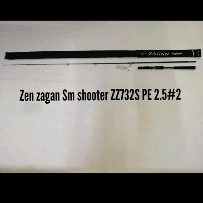 joran pancing zen zagan sm shooter 732 pe 2.5