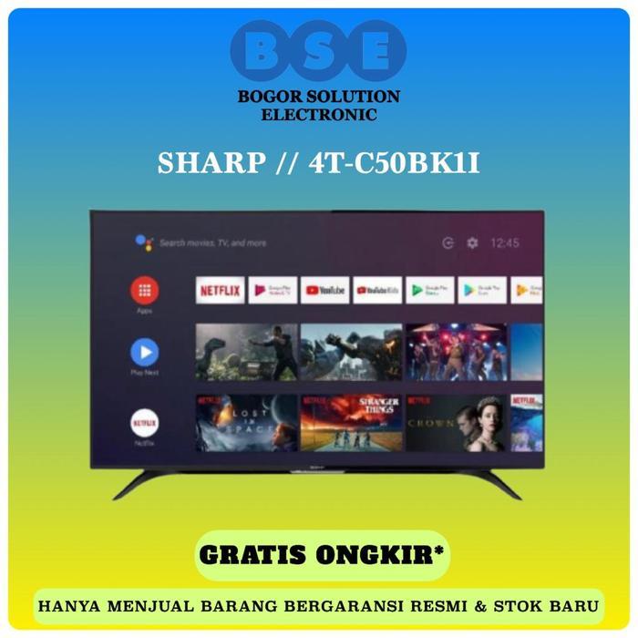 Android Tv 50 Inch Promo // Sharp Android Tv 4T-C50BK1I | 50BK1