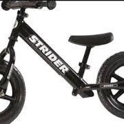 STRIDER - 12 Pro (SEPEDA BALANCE) - PEARL BLACK