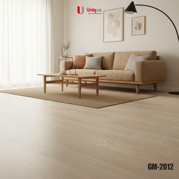Diskon Gamma Vinyl Roll Flooring Heterogeneous Motif Kayu 2Mm / Vinyl Lantai Lebar 2M Klinik Ruang
