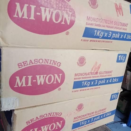 

Penyedap Rasa Miwon 1Kg x 12Pcs Khusus Cargo Dan Expedisi best seller