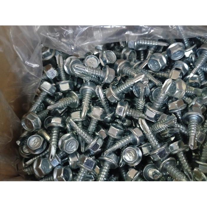 STOK TERBATAS  SKRUP BAJA RINGAN / SKRUP ROOFING 10X16 TURBOFIX ISI 1000 PCS TERJANGKAU