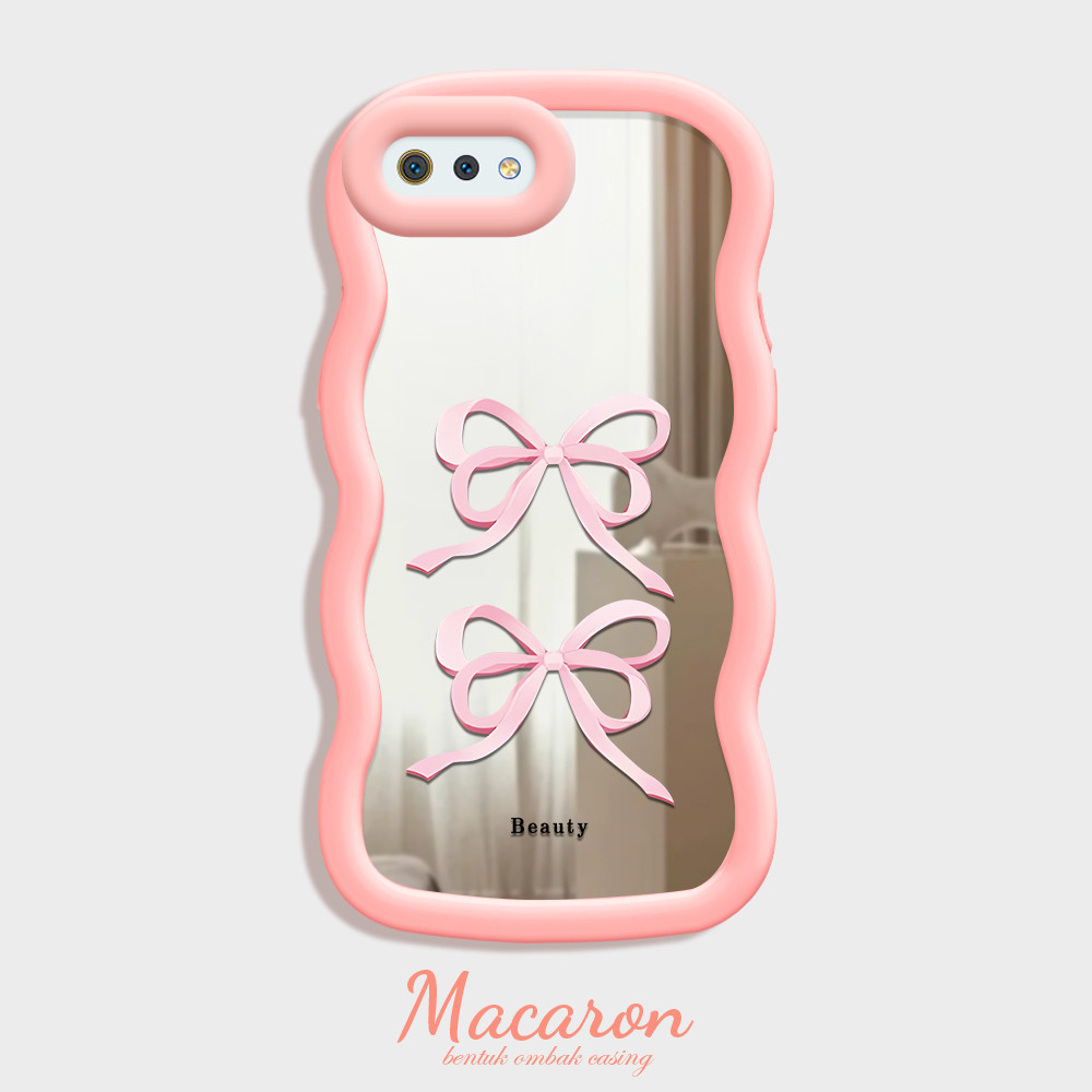 Casing Hp Untuk OPPO A1K Mirror Phone Warna Case Mode Kesing Kupu MKL 4028 JZ