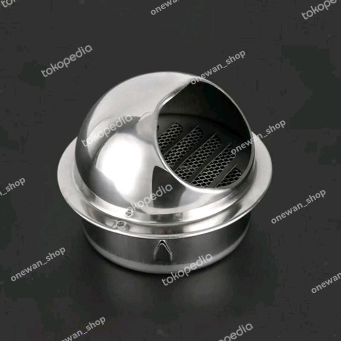 Terlaris grill cover exhaust flexible ducting 6 in pan klep 6" tutup ducting 6" SALE