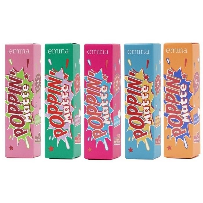 2e0h- Emina Poppin Matte (Emina Poppin Matte X Chatime)