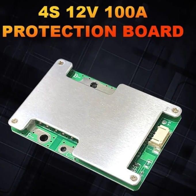 DISKON BMS 4S 100A 3,2v x 4cell LifePo4 3.2-12.9 volt bms baterai LiFePO4