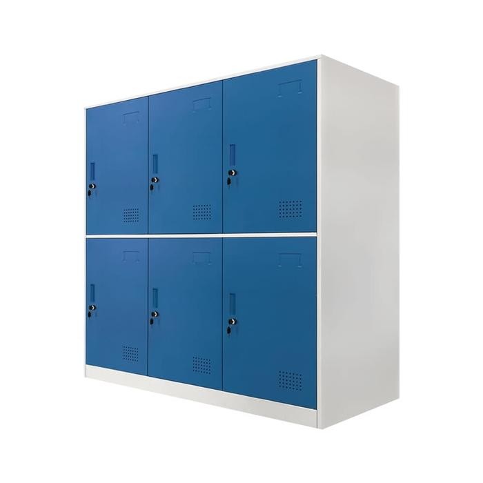 KRISBOW LOKER 6 PINTU SL-A6 - BIRU