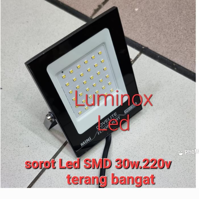 MURAH lampu tembak led 30 watt 30w sorot 30watt flood light smd 30 w kuning