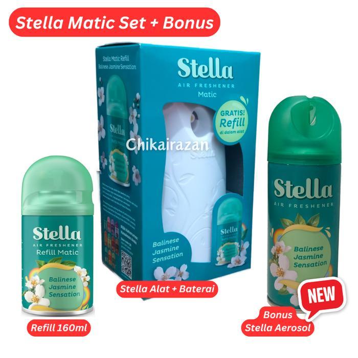 Original Stella Matic Pengharum Ruangan Semprot Otomatis Elektrik
