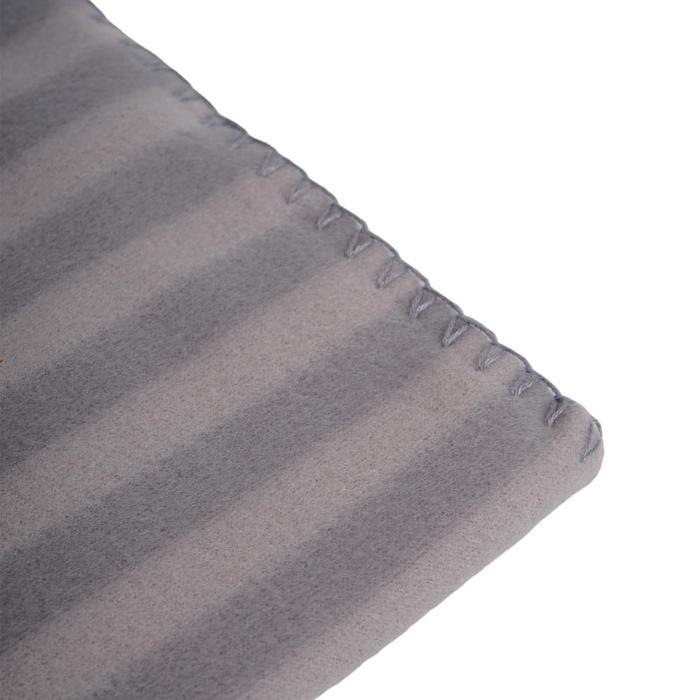 ..- Azko Sleeplite Selimut Polar Fleece Stripe Blanket Kain Penghangat Tubuh Aksesoris