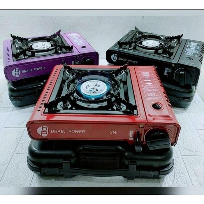 Kompor Portable - Kompor Gas 2 In 1 - Kompor Brain Power