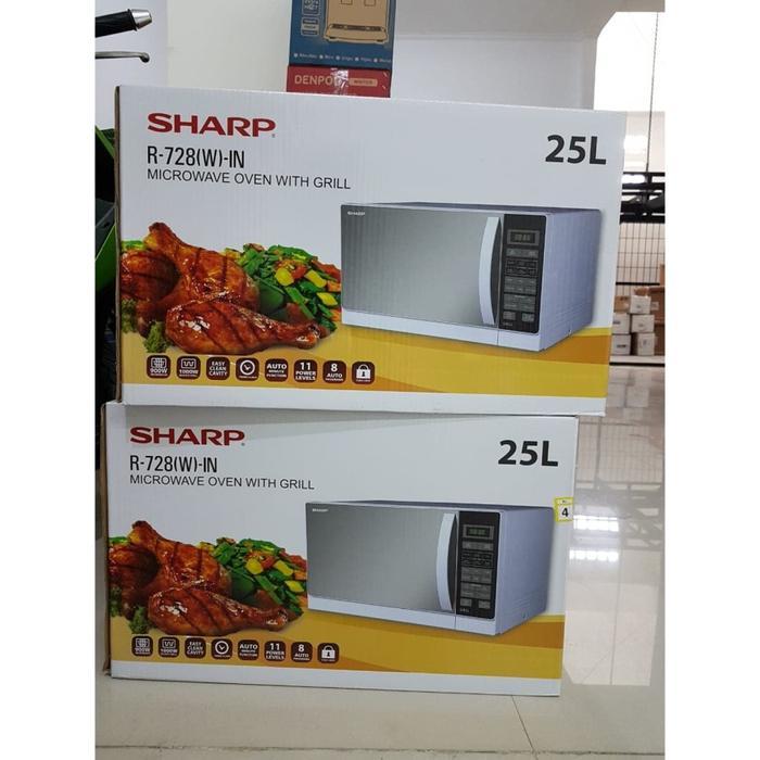 Oven Microwave Sharp R-728(W) R 728 728-W