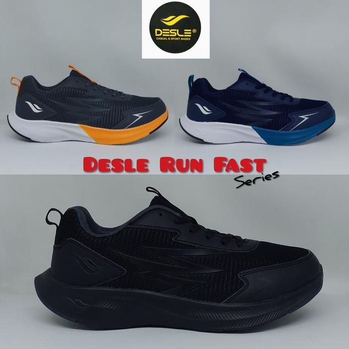 NewSepatuRunning Jogging Desle Run Fast SchoolSeries(Original)