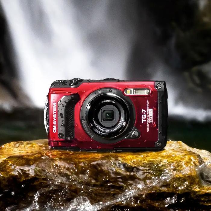 Olympus Om System Tough Tg-7 Underwater Digital Camera Olympus Tg7