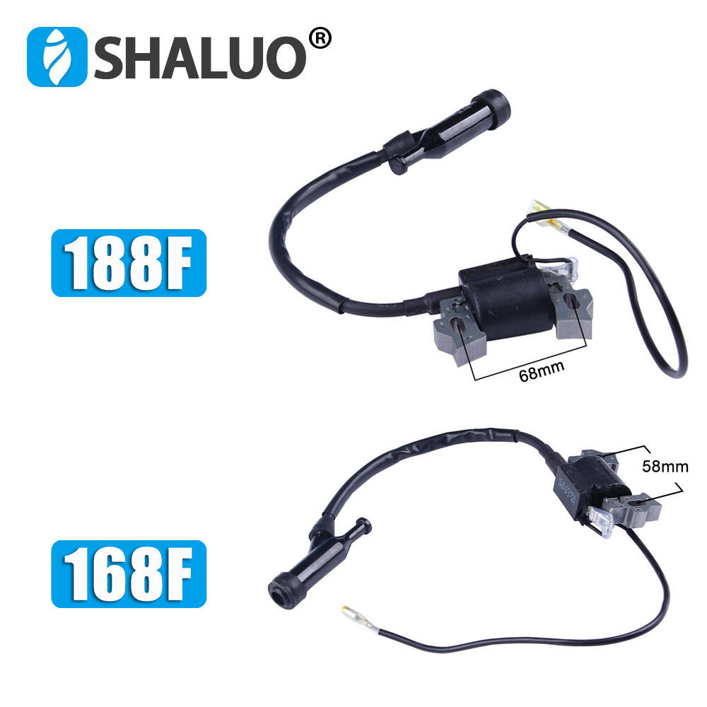168F 188F Gasoline Generator High Voltage Pack Ignition Coil Spare Part Gx390