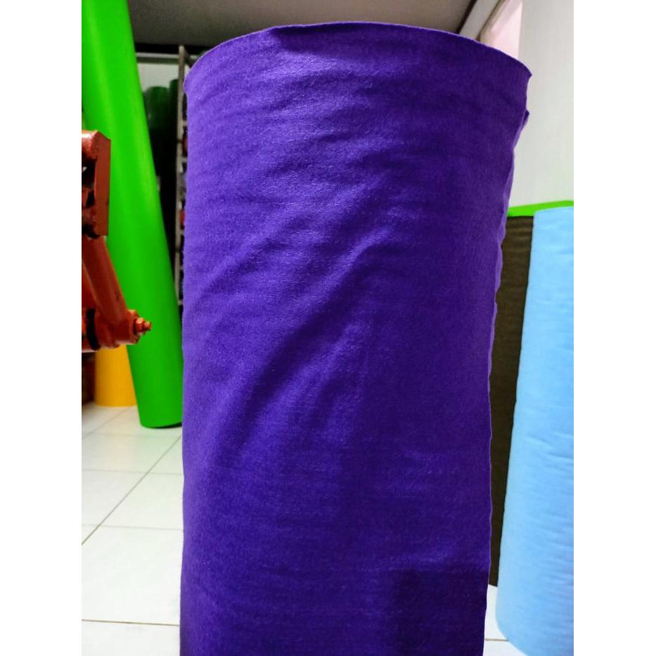 Kain Flanel Ungu Tua 1 Meter kain Bunga Flanel Premium Murah Biru Hijau