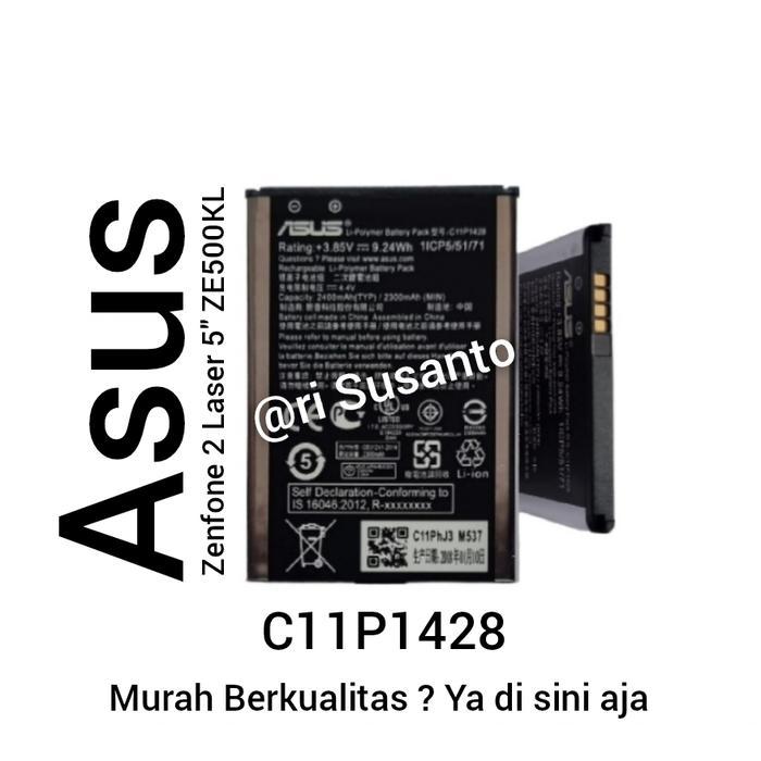 Baterai Asus Zenfone 2 Laser 5 Inch Ze500Kl/Ze500Kg/Z00Ed/Z00Rd Gercep