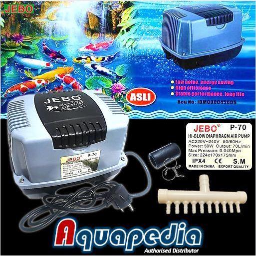Pompa Udara/Air Pump Aquarium Kolam Jebo P-70