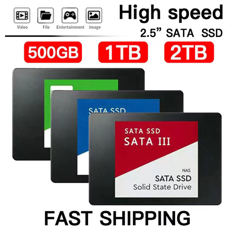 Fast SSD 2.5Inch 1TB Portable Solid State Disk 500GB 1TB Hard Drives