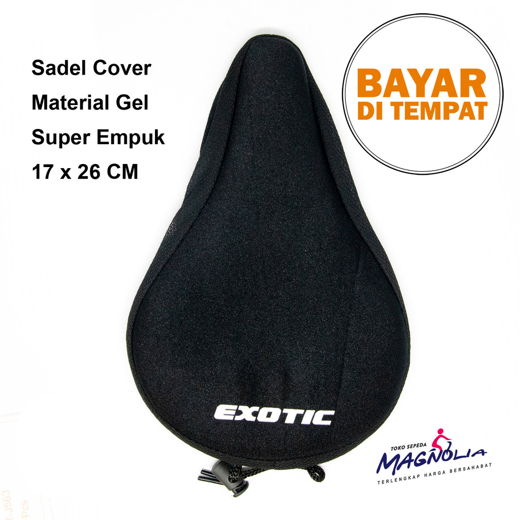 Sarung Jok Sepeda Cover Sadel Gel Sepeda BMX MTB Gunung
