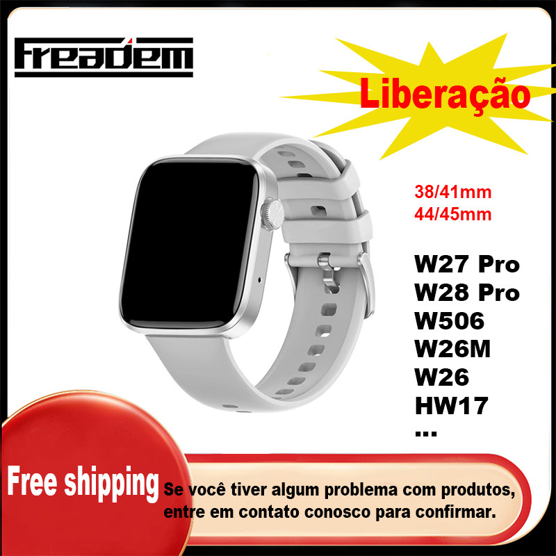 41mm 45mm Smart Watch Series 6 7 8 W27 Pro W28 Pro W506 W26 W506m Hw16 Hw17 Bluetooth Smart Watch fo