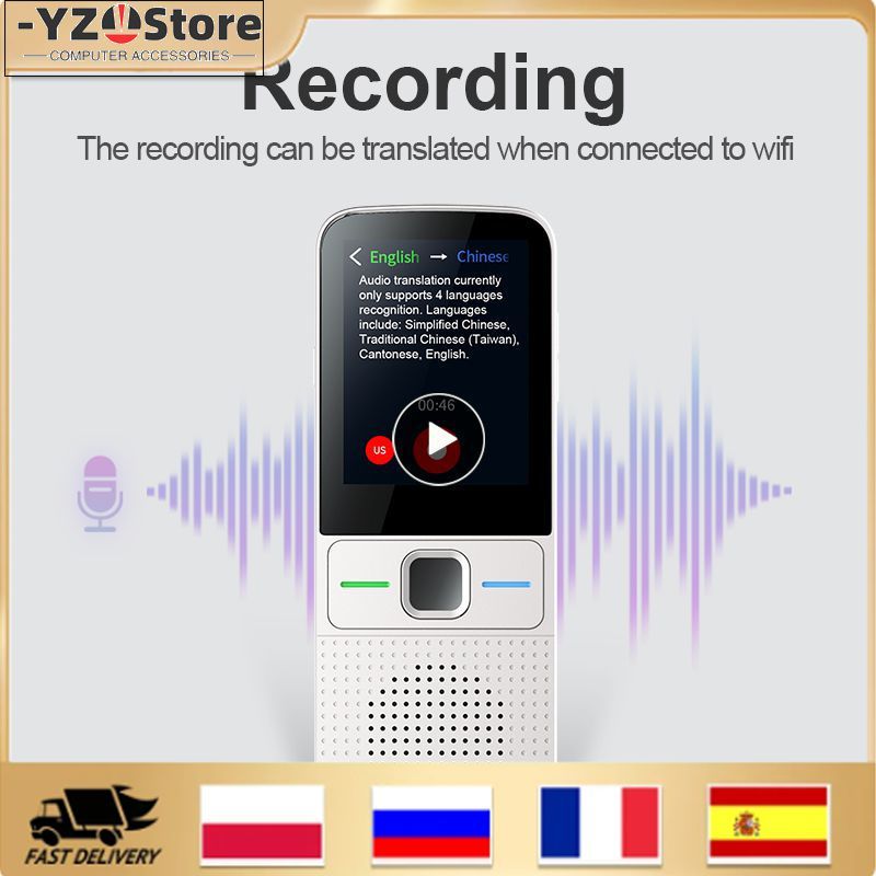 Translator Device T16 Language Photo Translation Offline Translator 138 Languages Smart Translation 