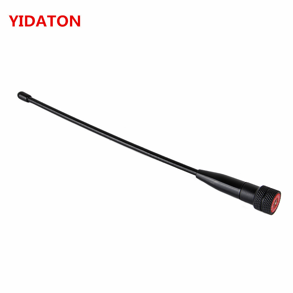 669C Sma Male Flexible Vhf/Uhf Dual Band Two Way Radio Antenna For Yaesu Vx-3R Vx-7R Baofeng -3R Tyt