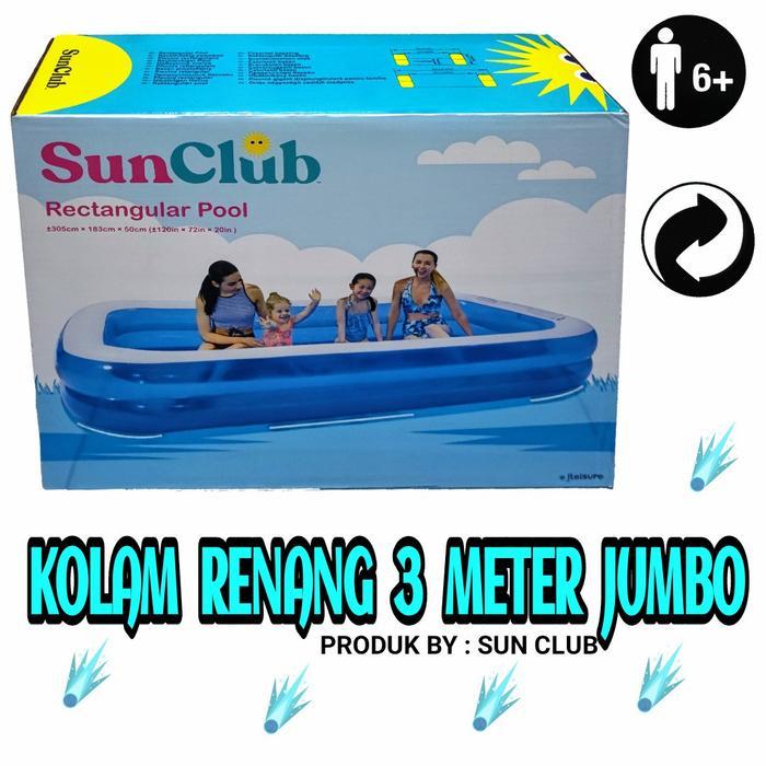 KOLAM RENANG ANAK 2 RING JUMBO 3 METER