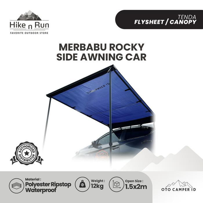 Kanopi Flysheet Mobil OTO CAMPER ID Merbabu Rocky Side Awning Car