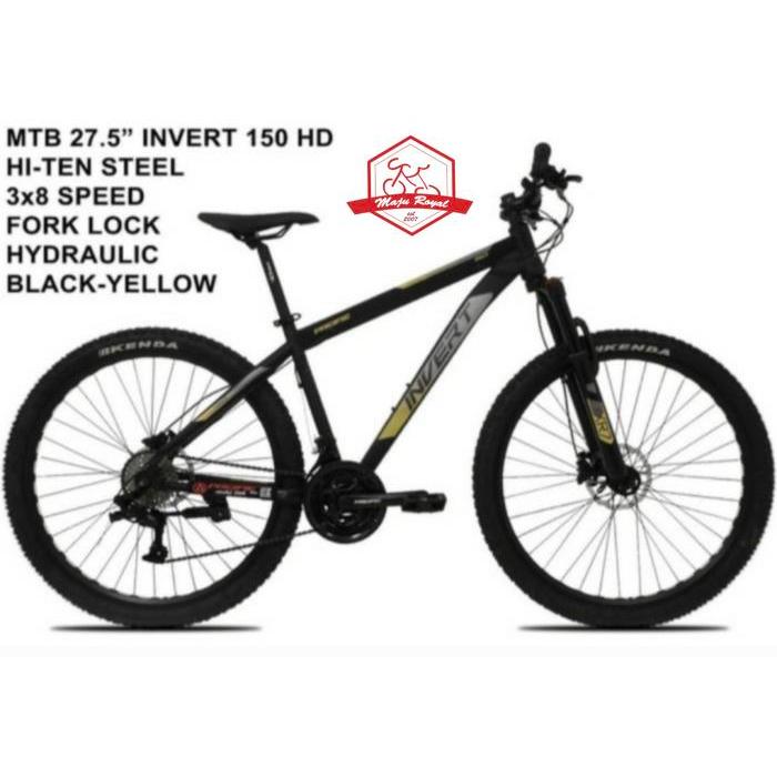 Mtb Pacific Invert 150 HD 24 speed Hidrolik 27.5 inch
