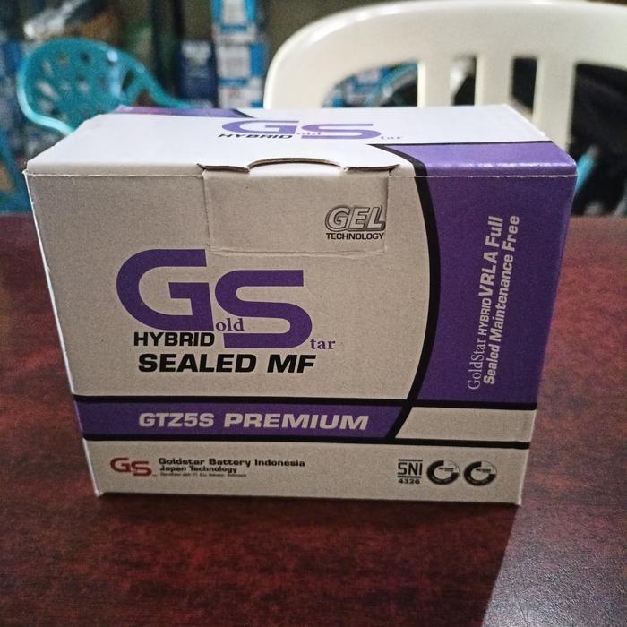 DISKON Aki Honda / Aki GS GTZ5S MF/ GS MF GTZ 5S/ GS MF GTZ-5S