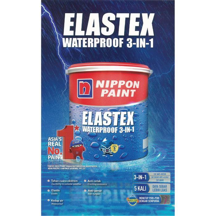 Cat Tembok Pelapis Anti Bocor Nippon Paint Elastex 20 Kg Pail